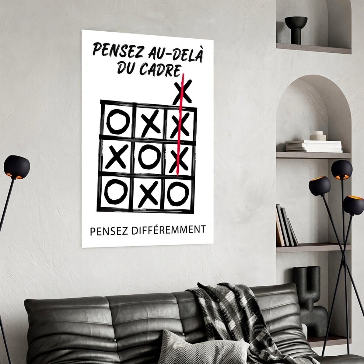 Affiche « Think outside the box »
