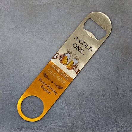 Ouvre-bouteille personnalisé avec inscription - Cheers !