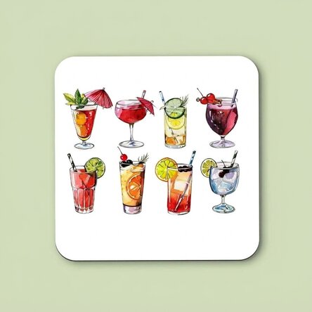 Porte-verre personnalisé avec inscription - Boissons