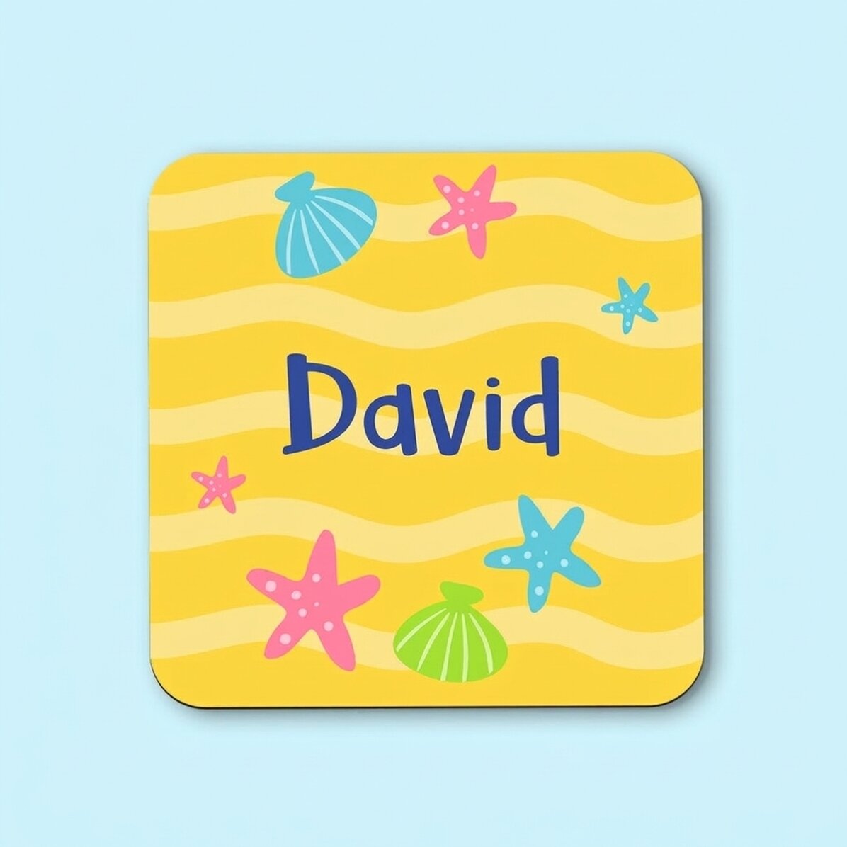 Porte-verre personnalisé avec un message pour enfants - Summer