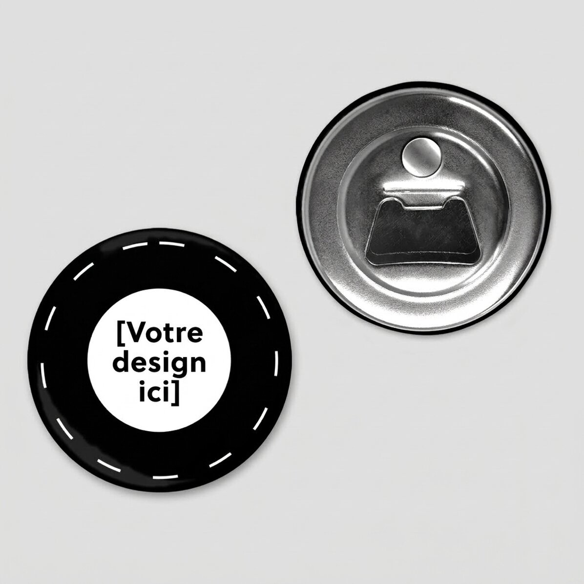 Ouvre-bouteille magnétique personnalisé avec votre motif