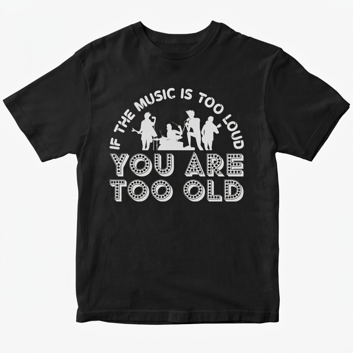 T-shirt en coton personnalisé - Musique