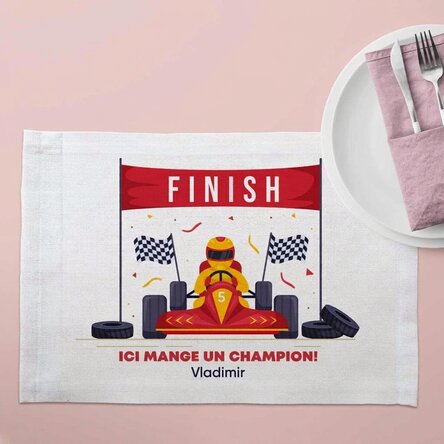 Support d'assiette personnalisé avec inscription - Campion