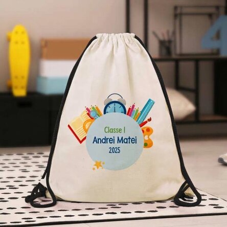 Sac à dos personnalisé avec inscription - Premier jour d'école