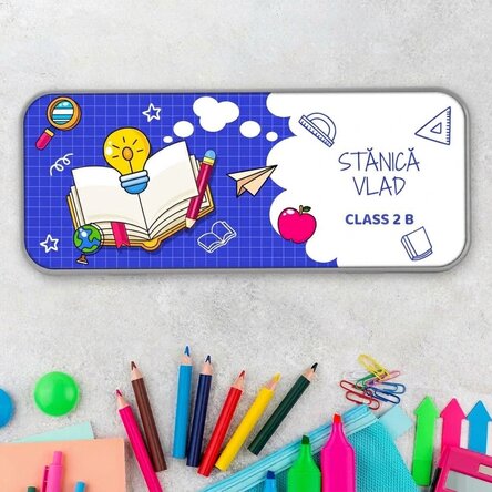 Trousse personnalisée avec inscription - Parcours d'apprentissage