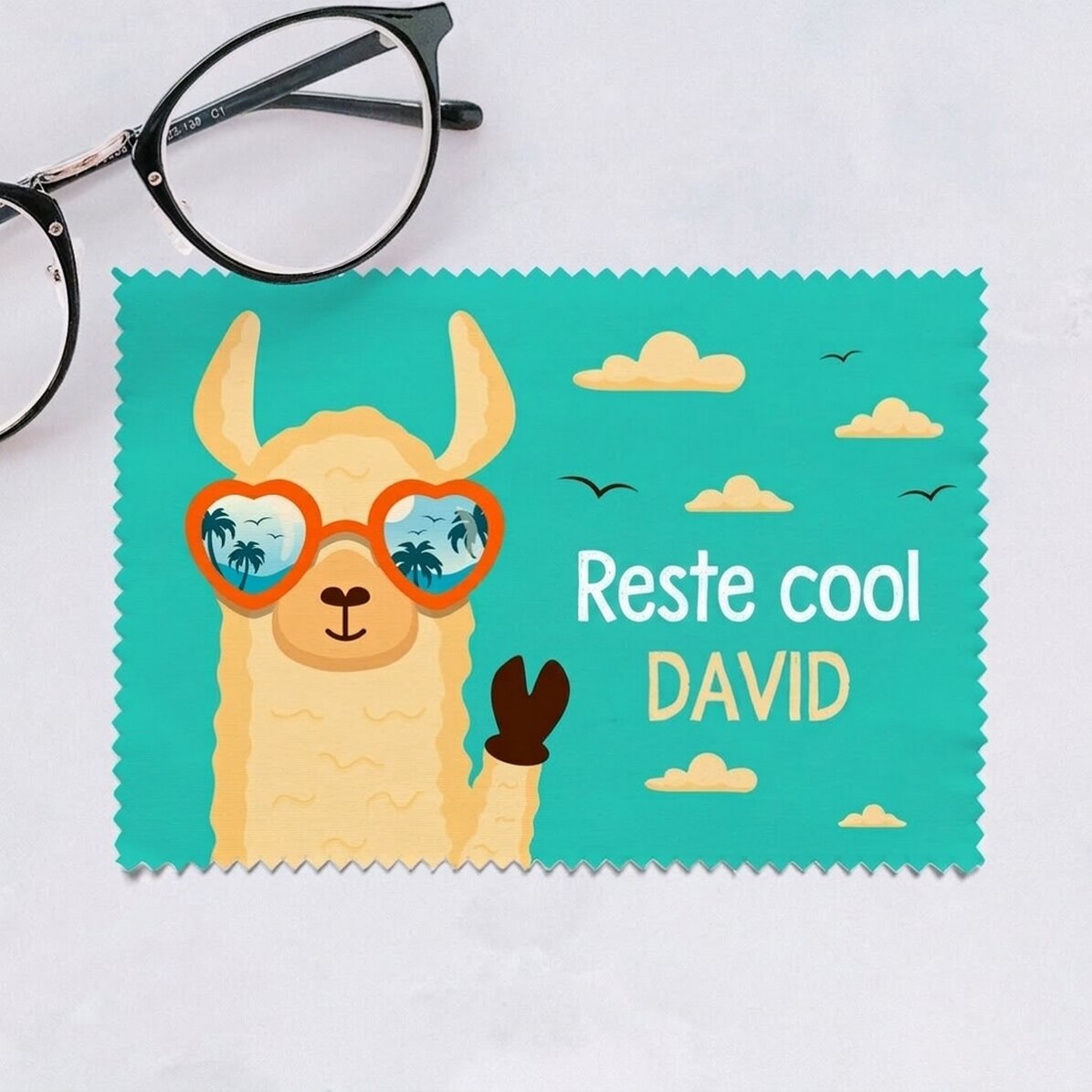 Chiffon personnalisé pour nettoyer les écrans et les lunettes - Cool