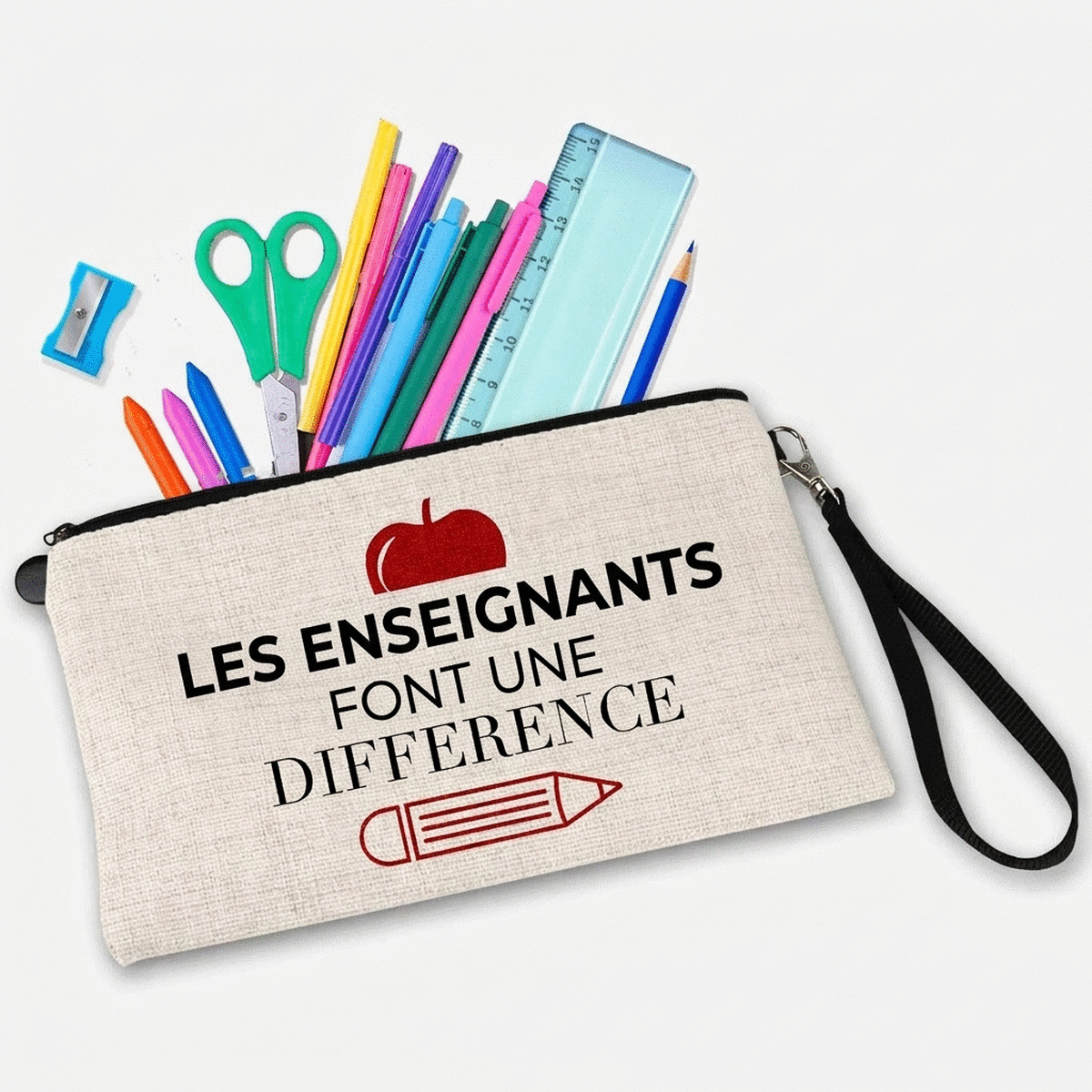 Kit pour enseignants personnalisé avec un texte - Professeure