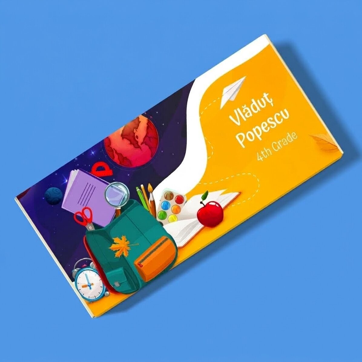 Chocolat personnalisé avec un message - Nouveaux horizons