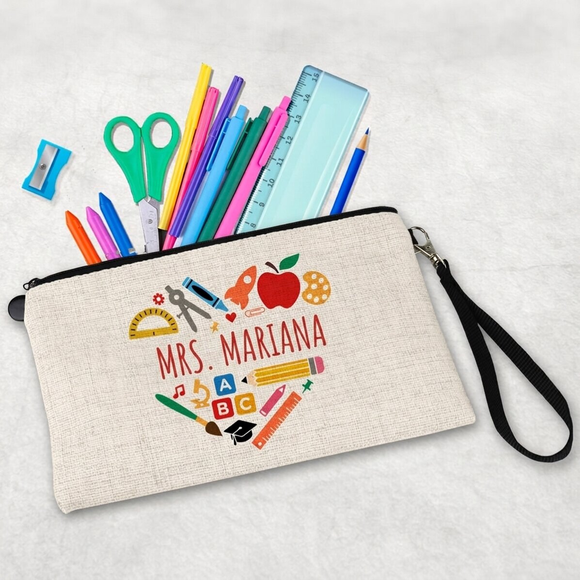 Kit pour enseignants personnalisé avec un texte - Heart