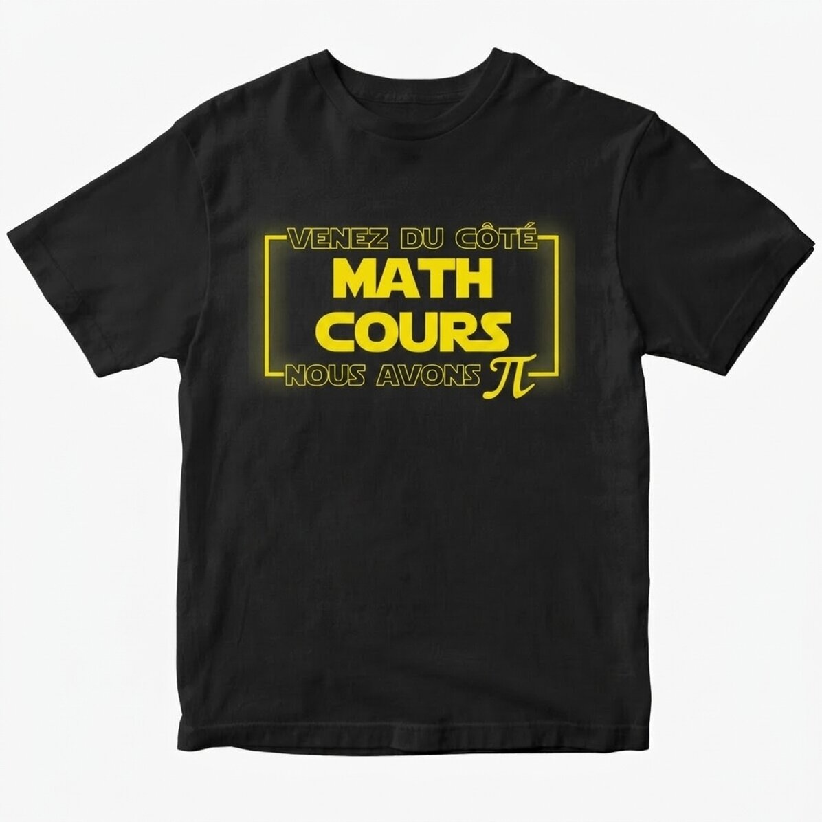 T-shirt en coton personnalisé - Math Side