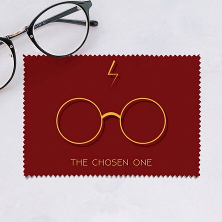 Personalised cloth for cleaning screens/glasses - Potter