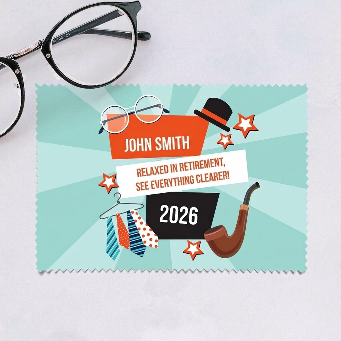 Chiffon personnalisé pour nettoyer les écrans et les lunettes - Pensie