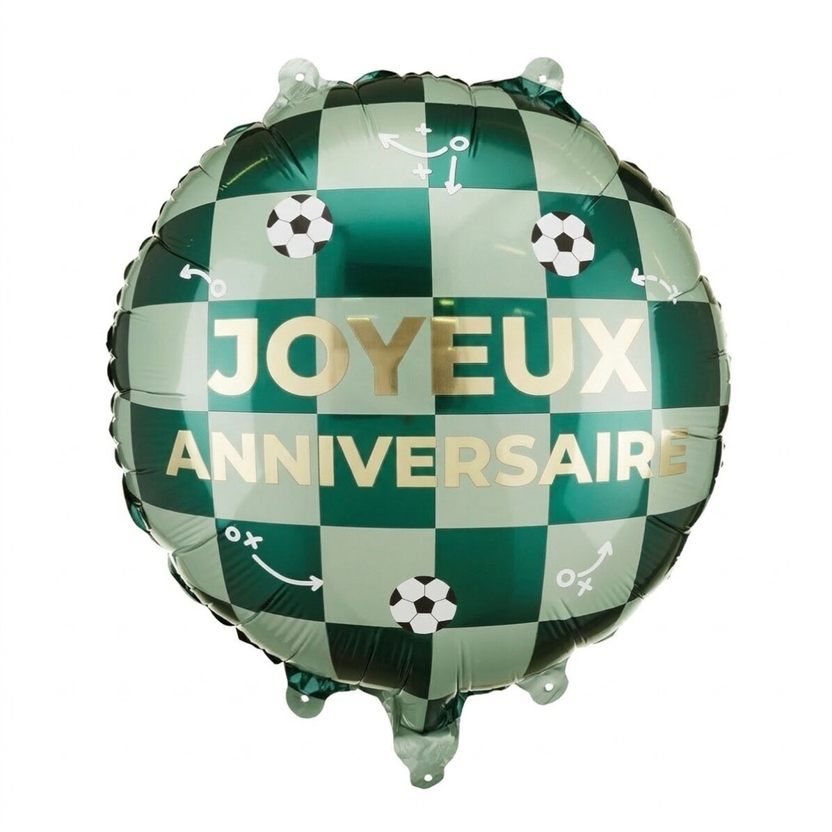 Ballon - Football « Happy Birthday »