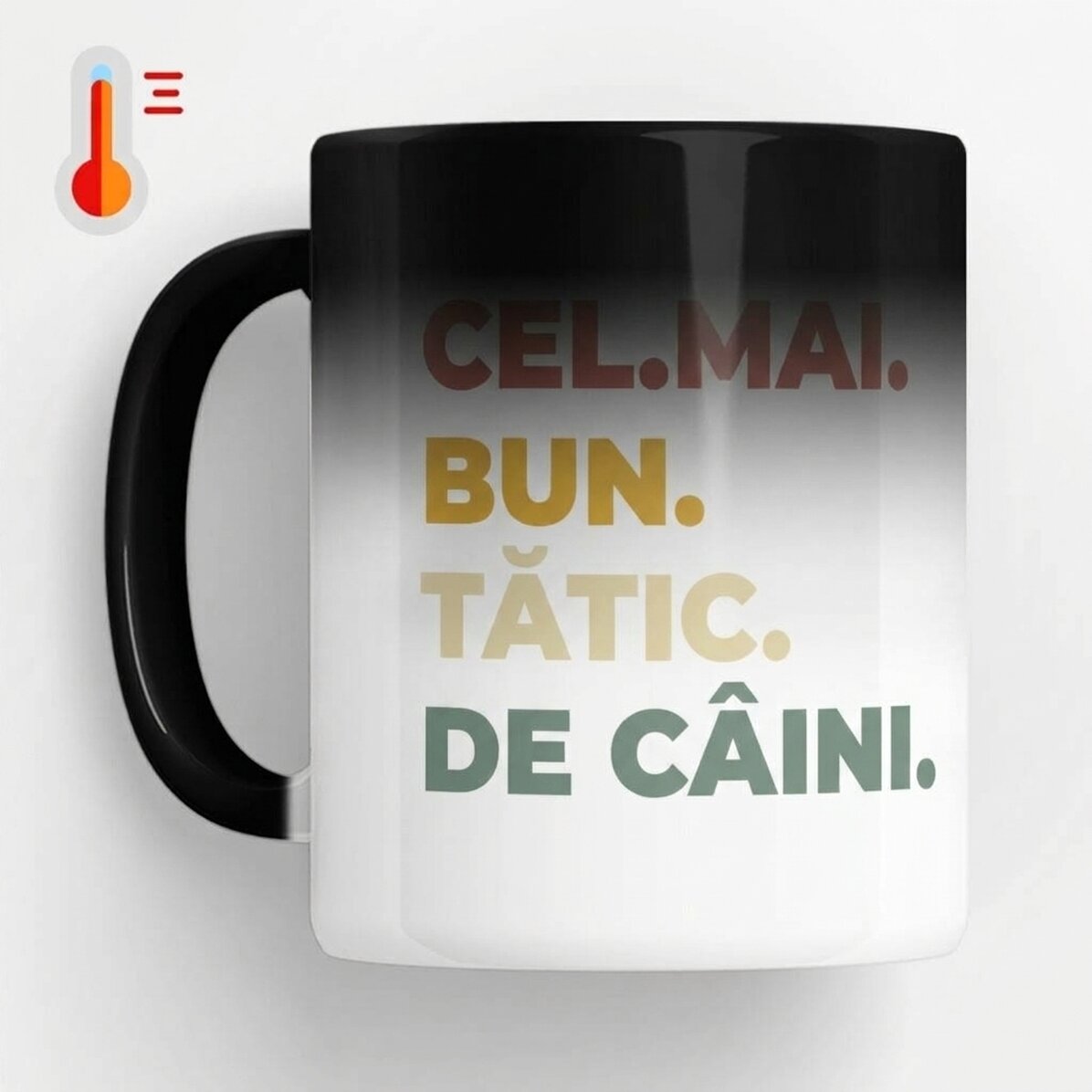 Tasse thermosensible personnalisée avec photo et texte - Best