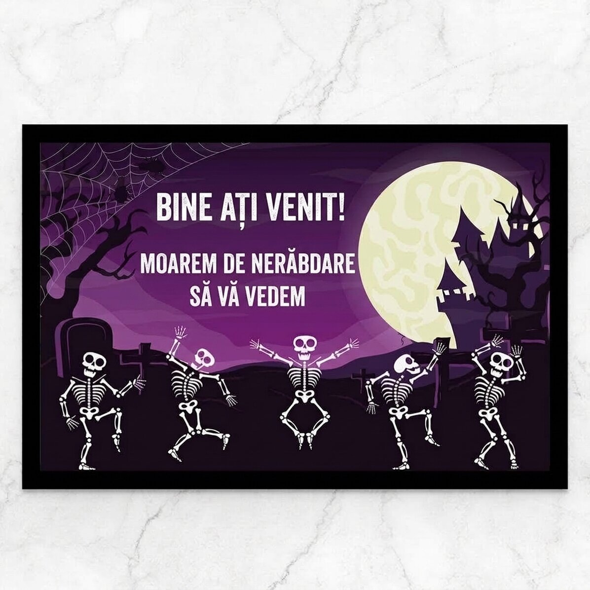 Paillasson personnalisé avec inscription - Skeletons