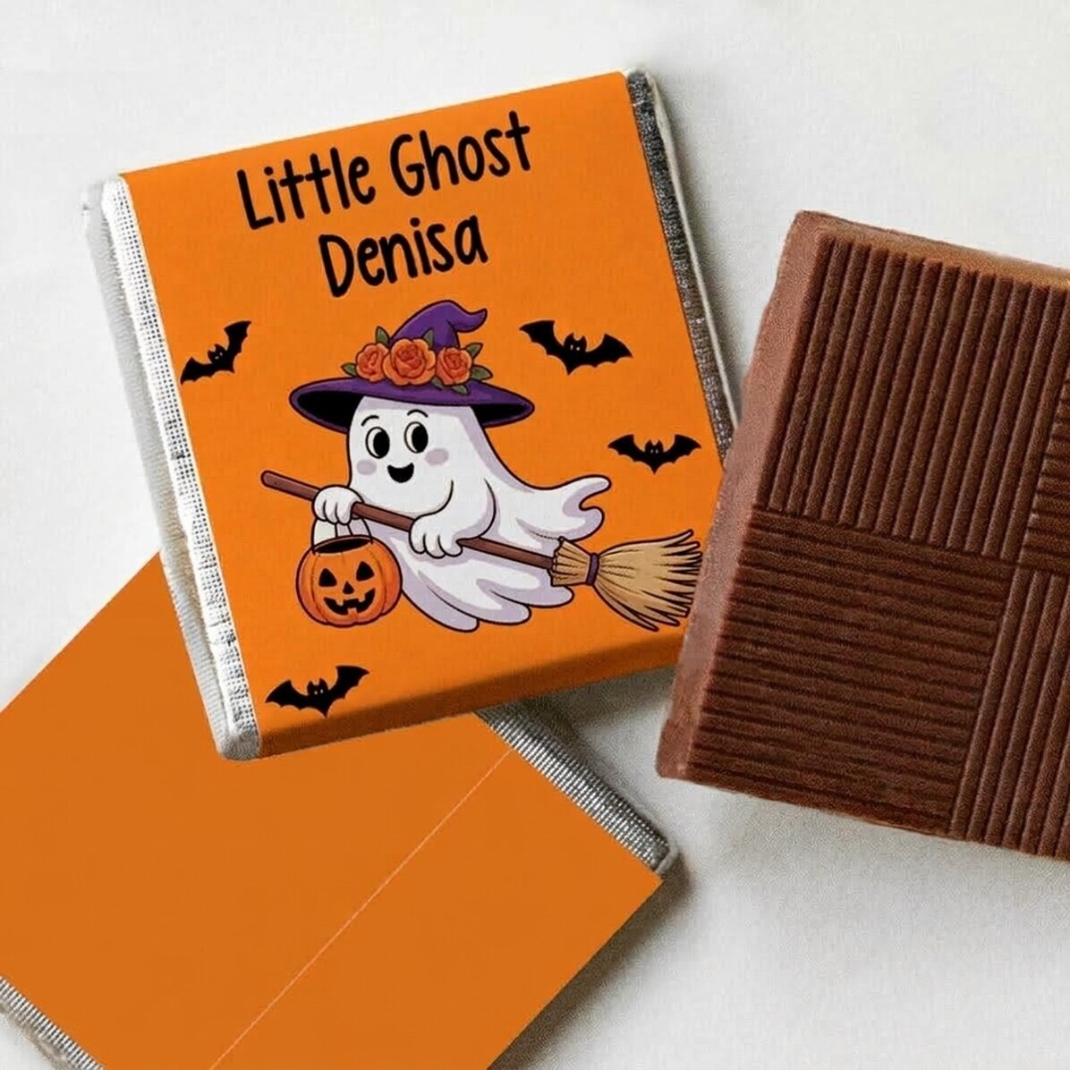 Mini-chocolat personnalisé avec un message - Fantoma