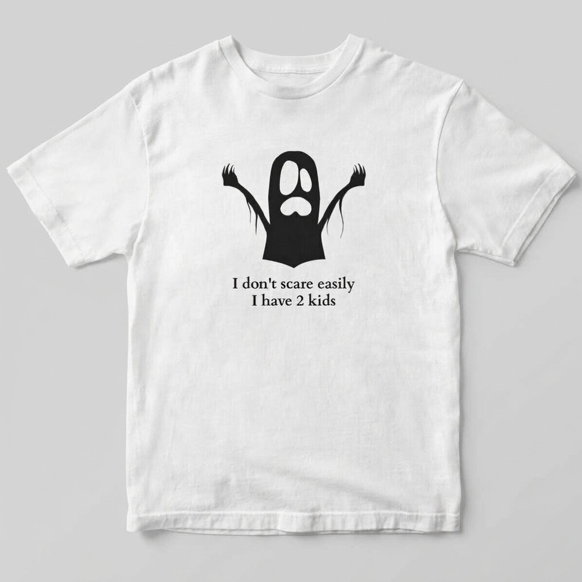 T-shirt en coton personnalisé avec un message - Ghost