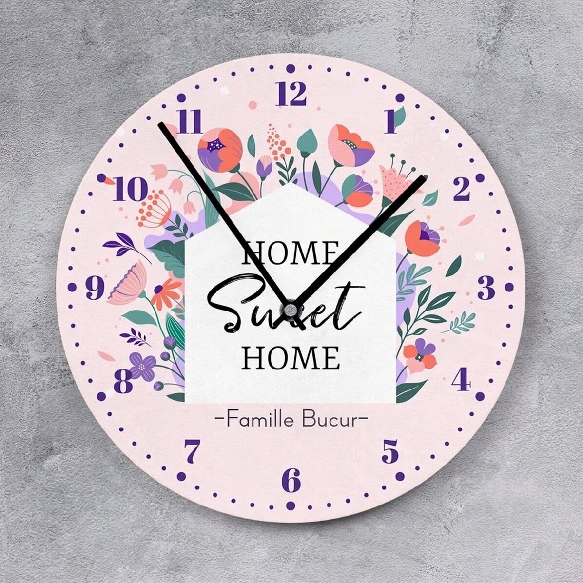 Montre personnalisée avec inscription - Flowers