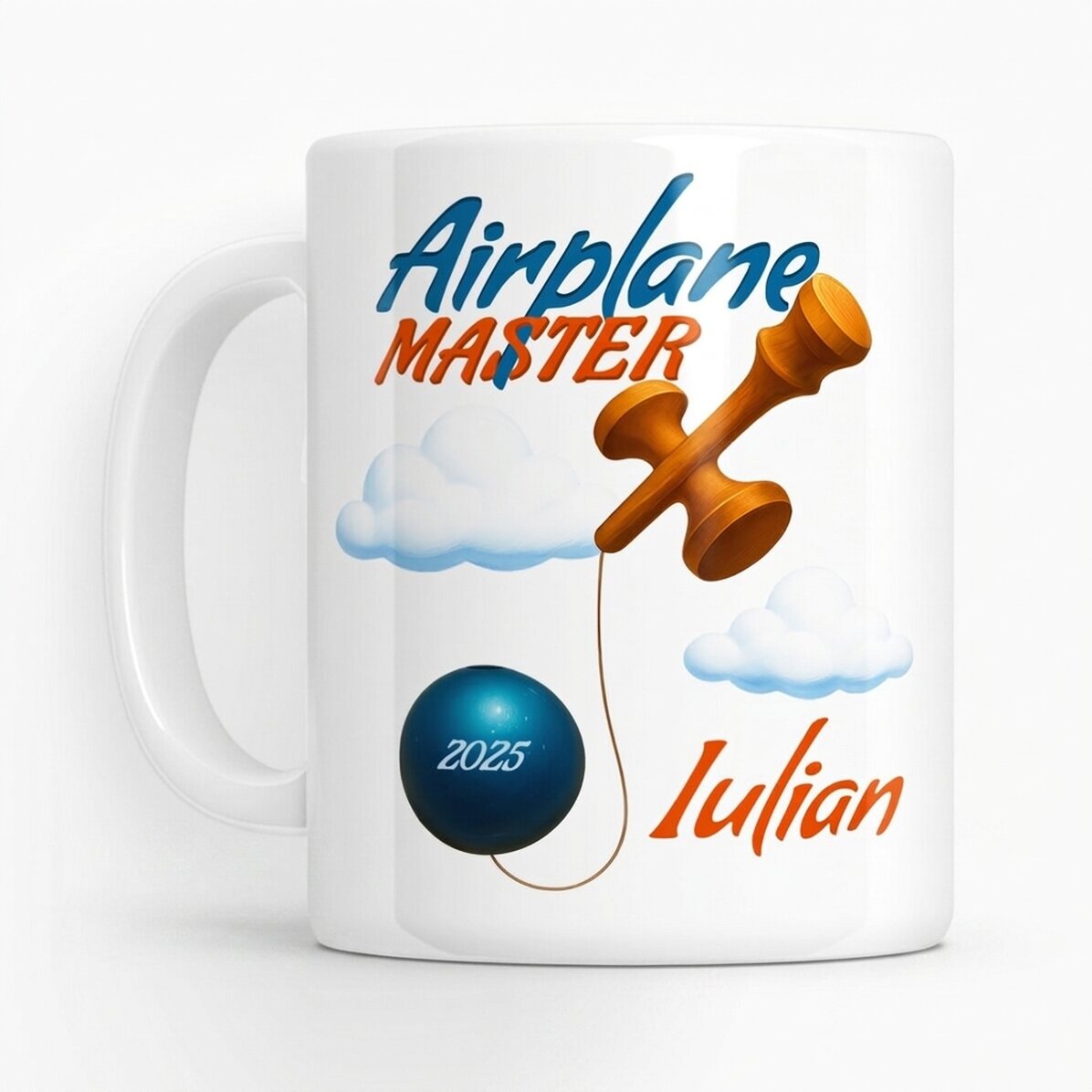 Tasse personnalisée avec texte - Airplane Master