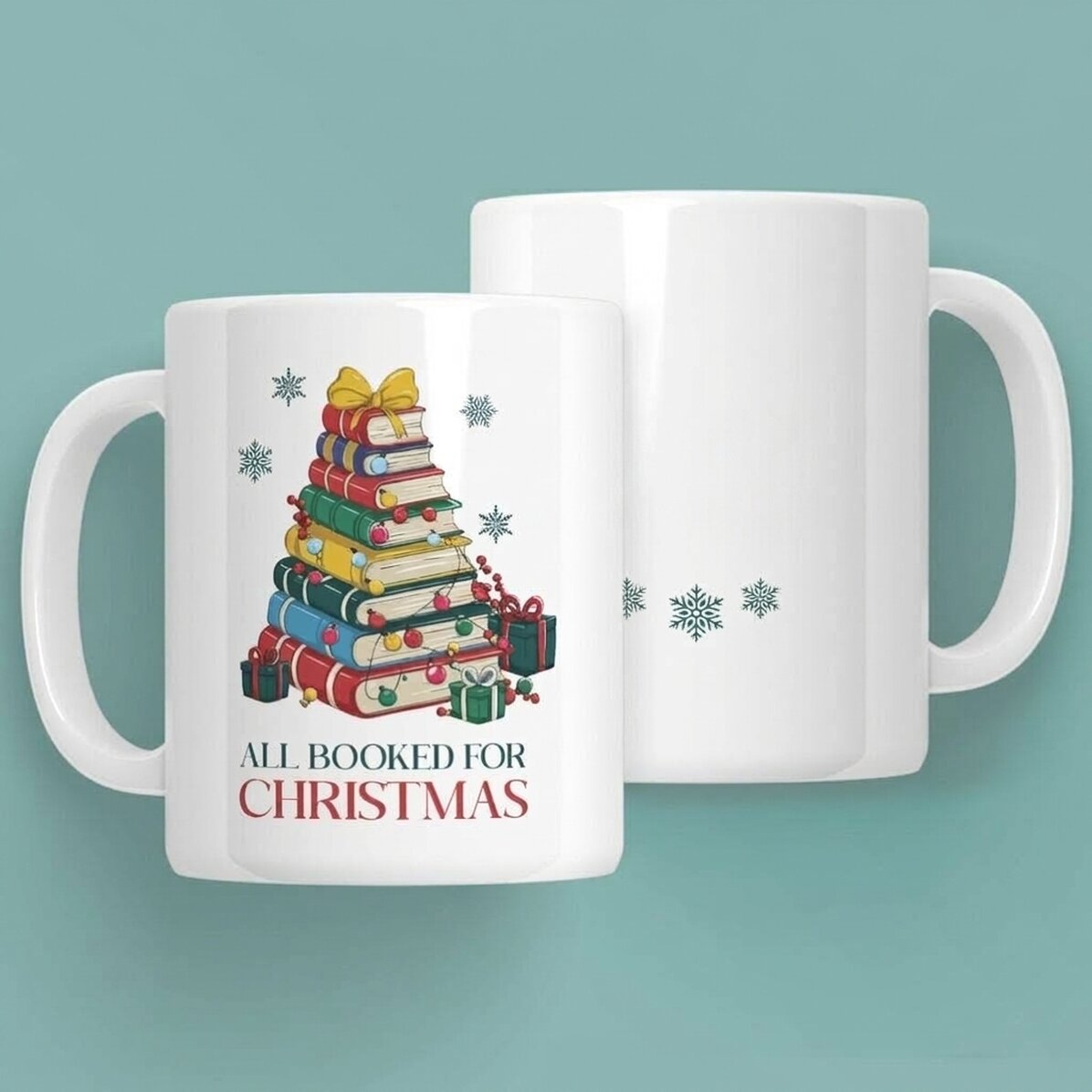 Tasse personnalisée avec un prénom et un message - Noël