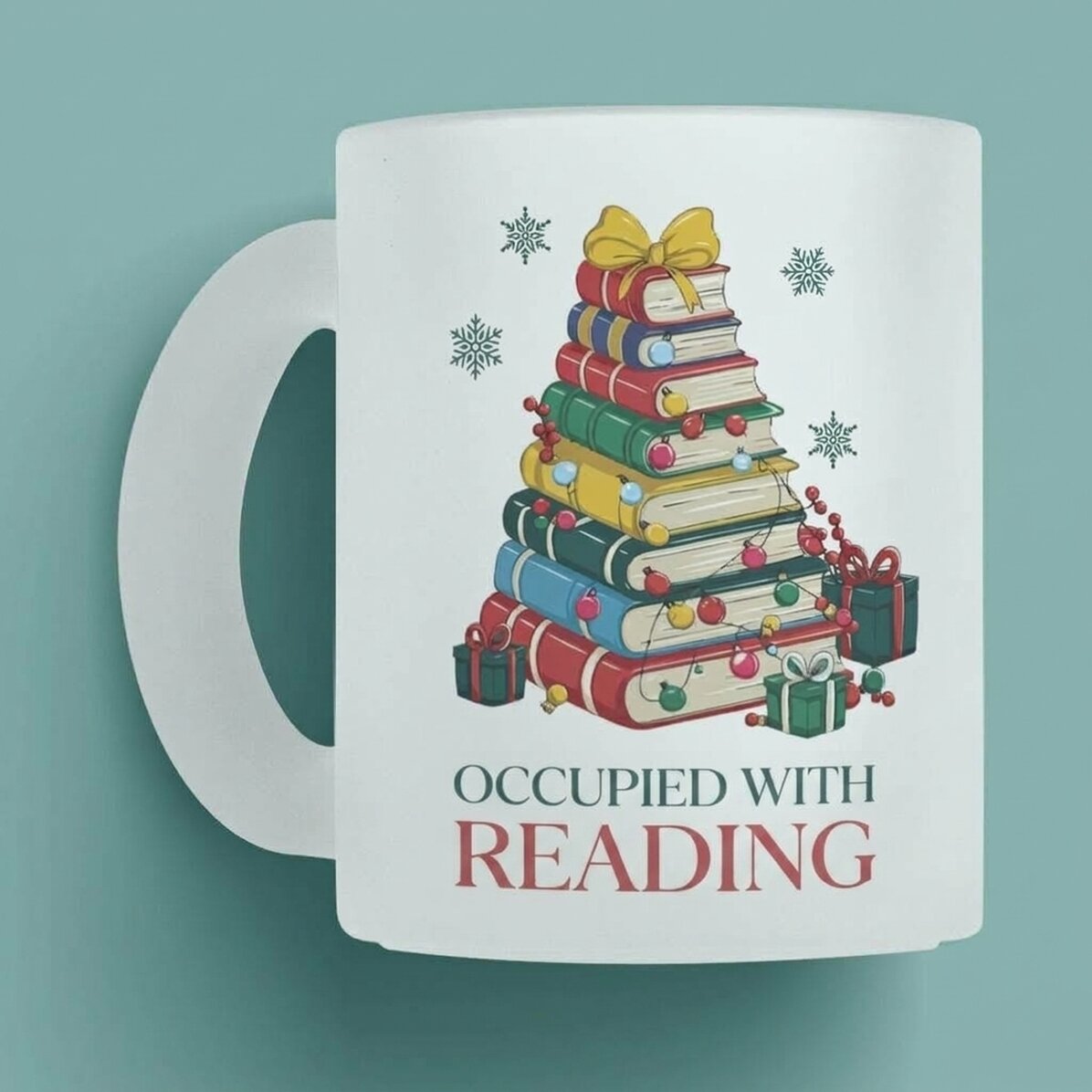 Tasse personnalisée avec un prénom et un message - Noël