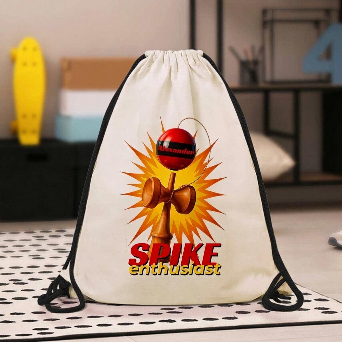 Sac à dos personnalisé avec prénom - Spike Enthusiast