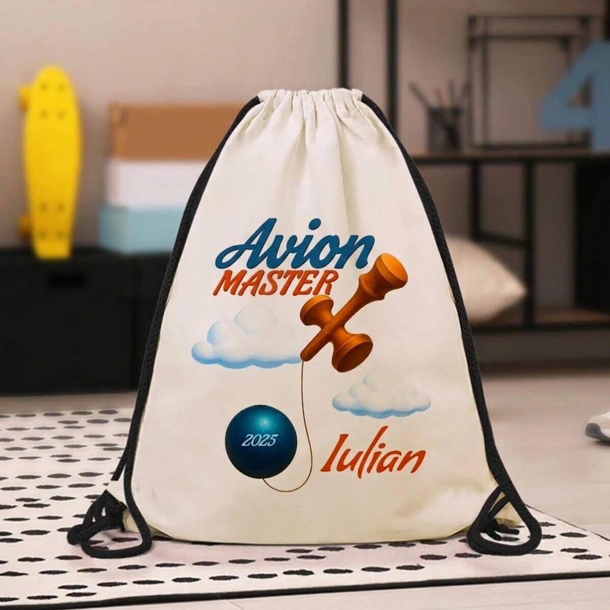Sac à dos personnalisé avec prénom - Airplane Master