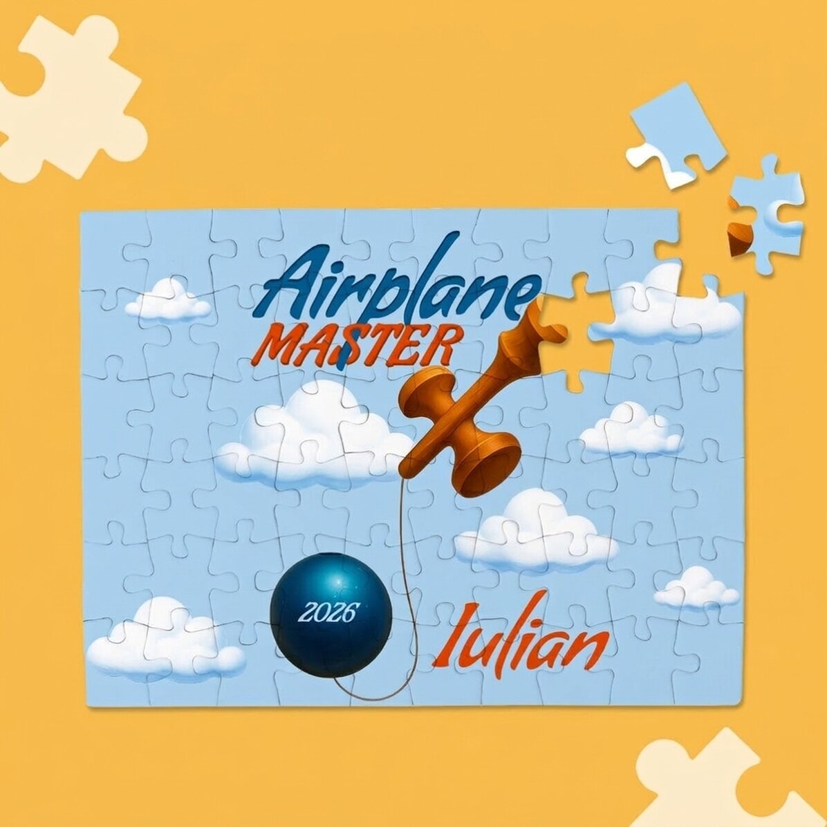 Puzzle personnalisé pour enfants - Airplane Master