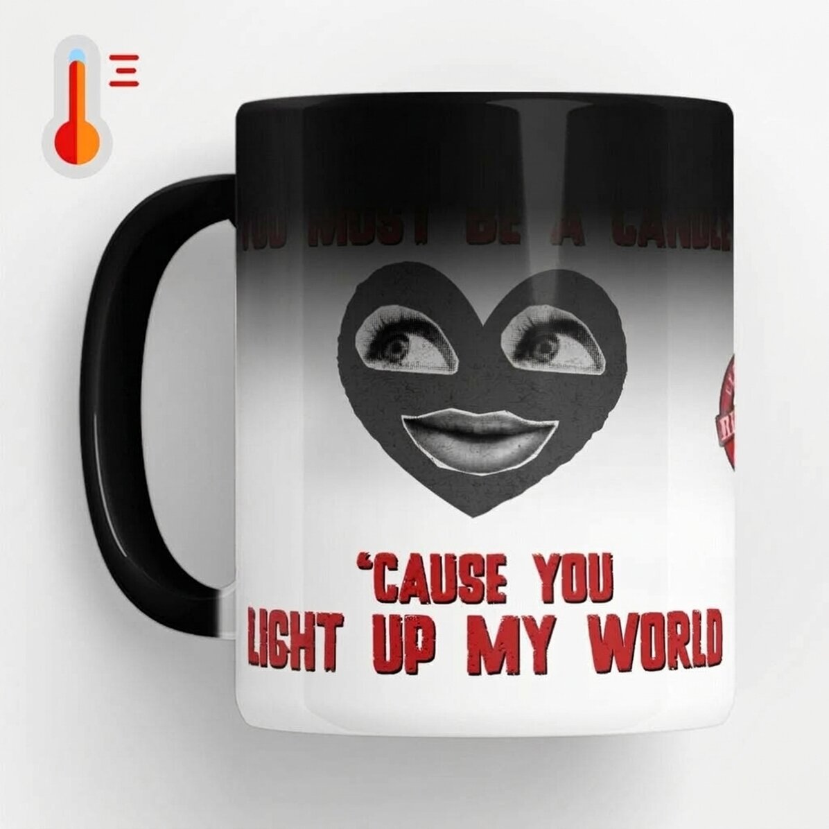 Tasse thermosensible personnalisée avec message - Rizzler Boyfriend