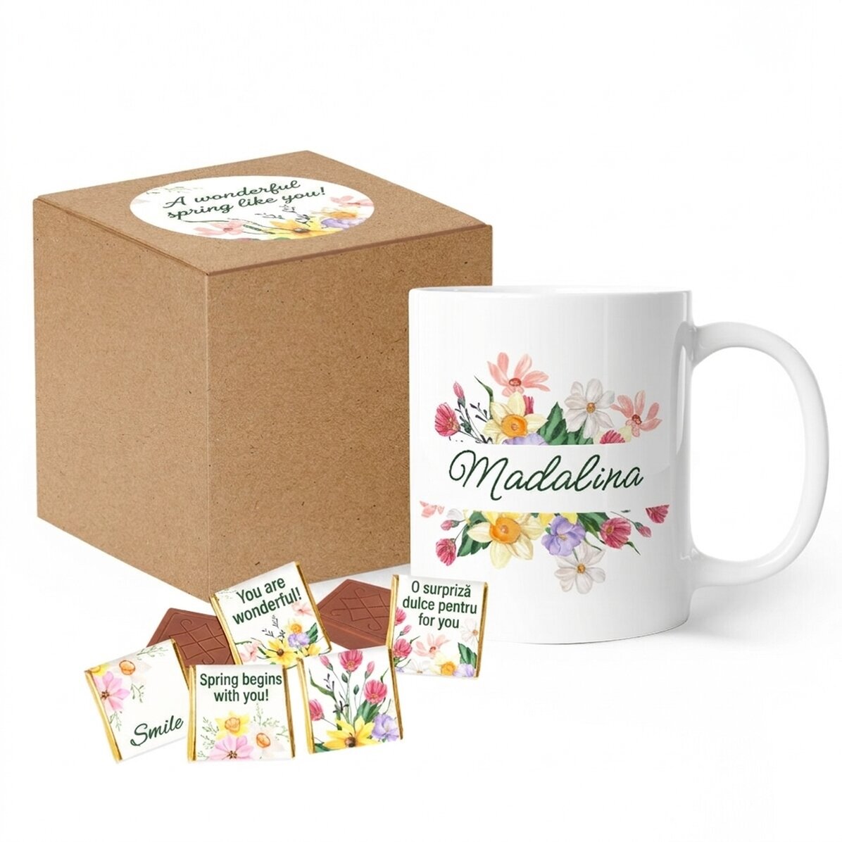 Coffret cadeau pour le 1er et le 8 mars
