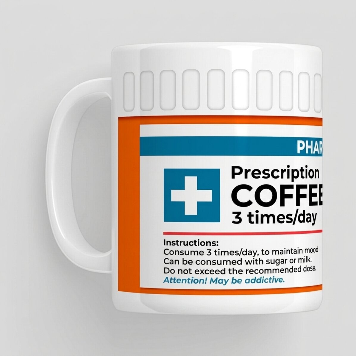 Tasse avec message - Prescription
