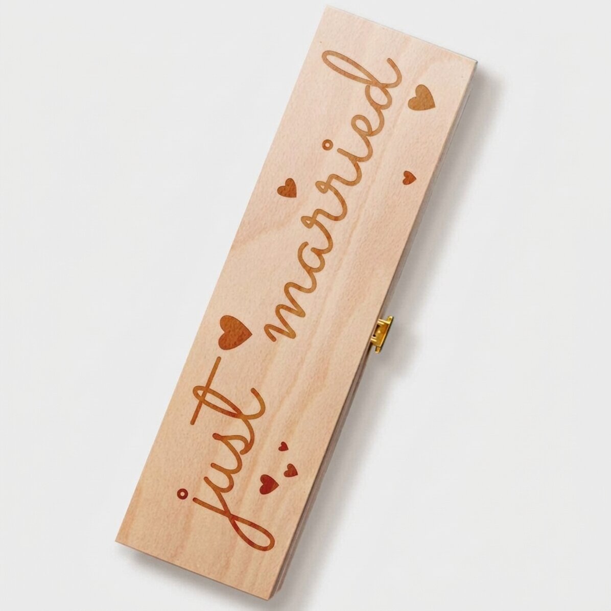 Caisse de vin - « Just married »