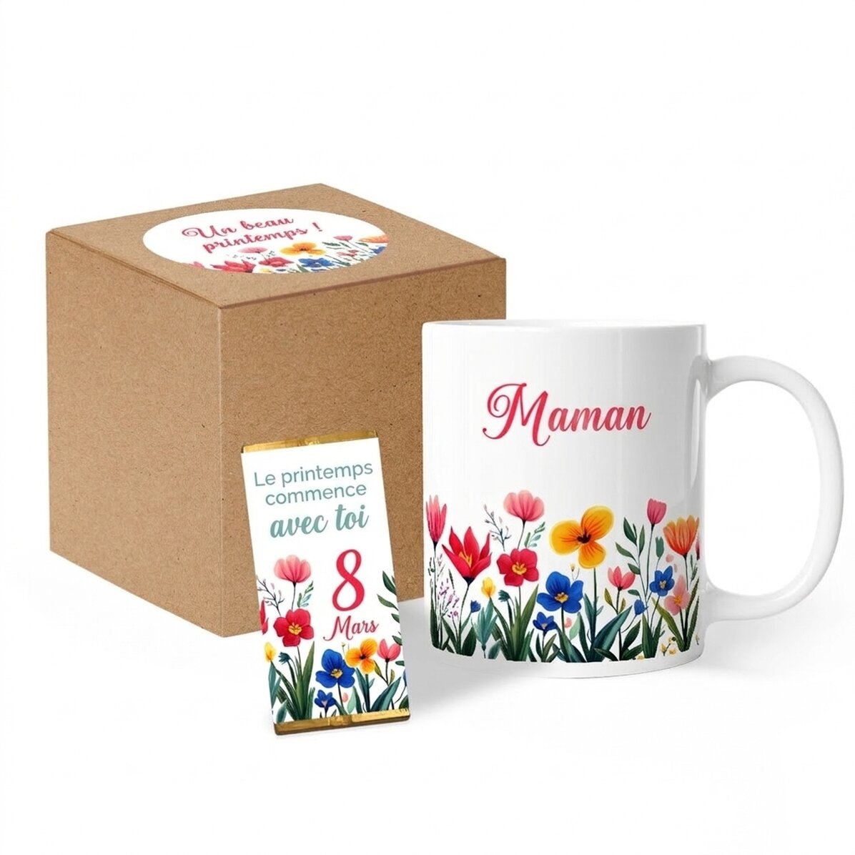 Coffret cadeau pour le 8 mars