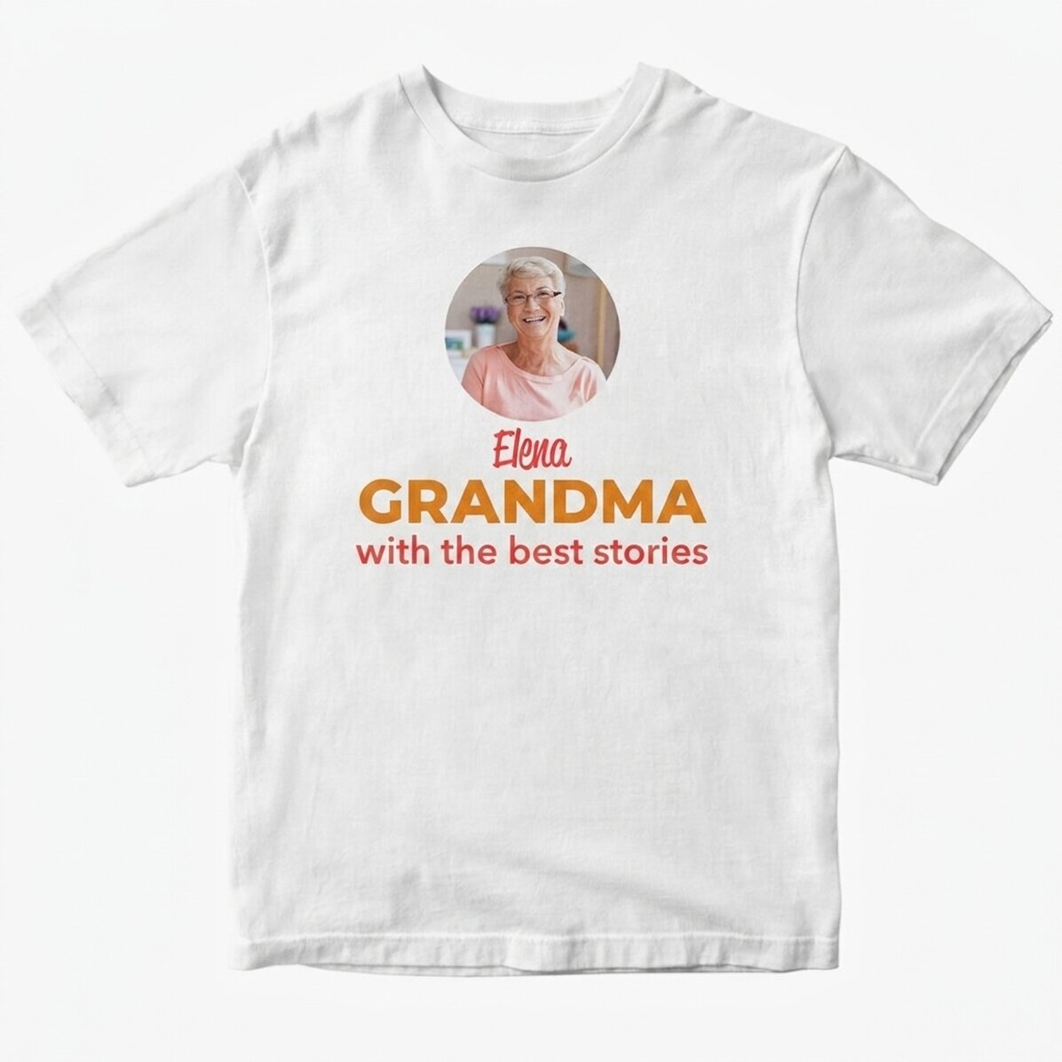 T-shirt en coton personnalisé avec l