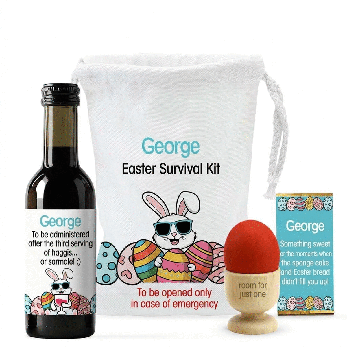 Coffret cadeau - Kit de survie pour Pâques
