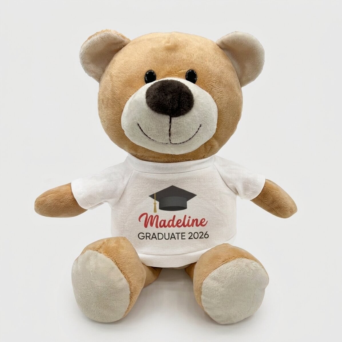 Plus : un ours en peluche personnalisé avec un message - Remise des diplômes