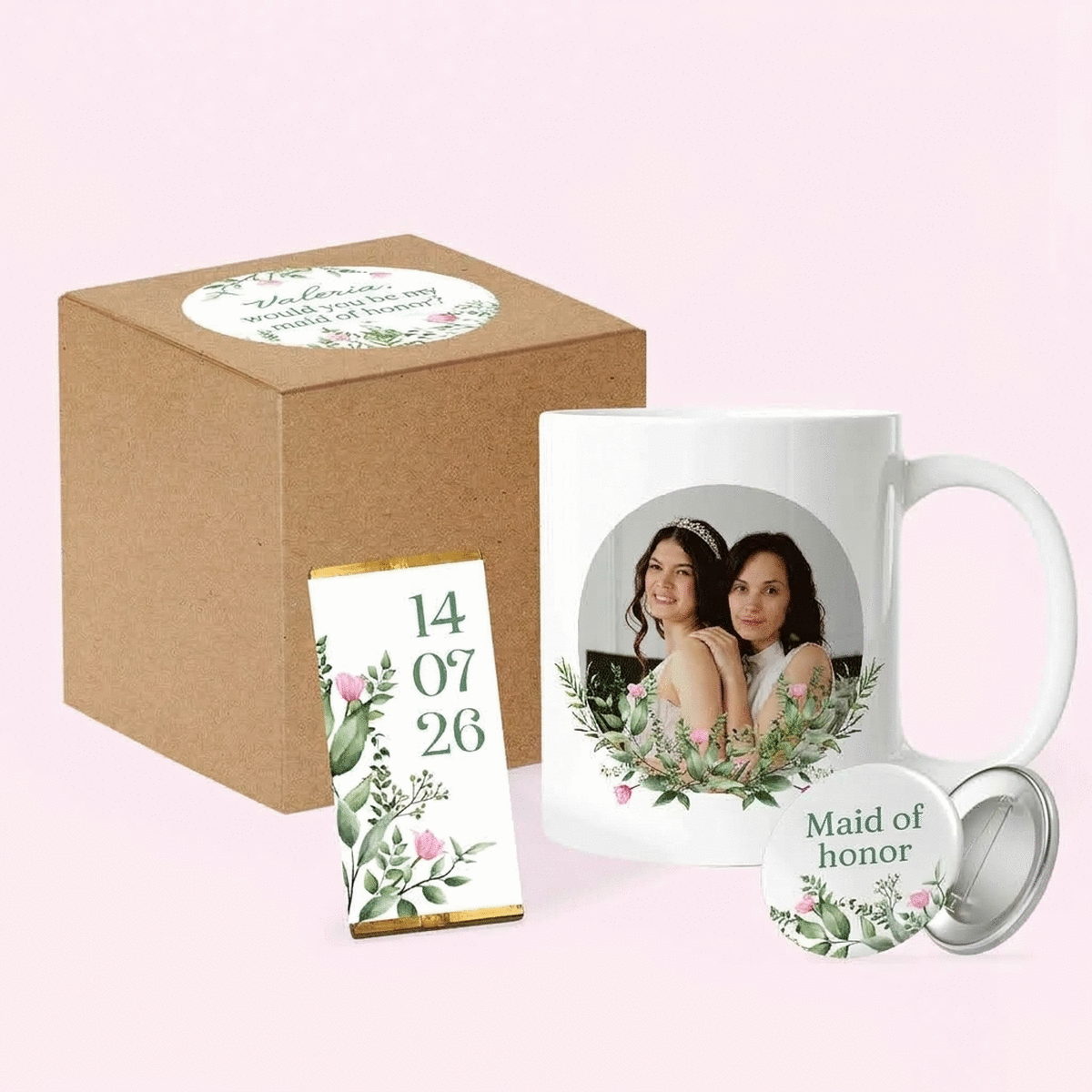 Coffret cadeau pour les demoiselles d