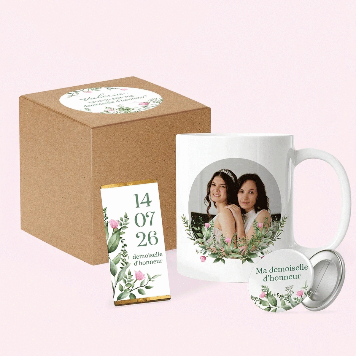 Coffret cadeau pour les demoiselles d