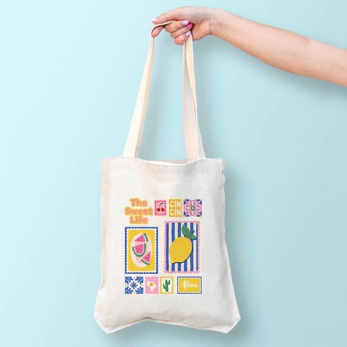 Sac personnalisé avec prénom - Summer