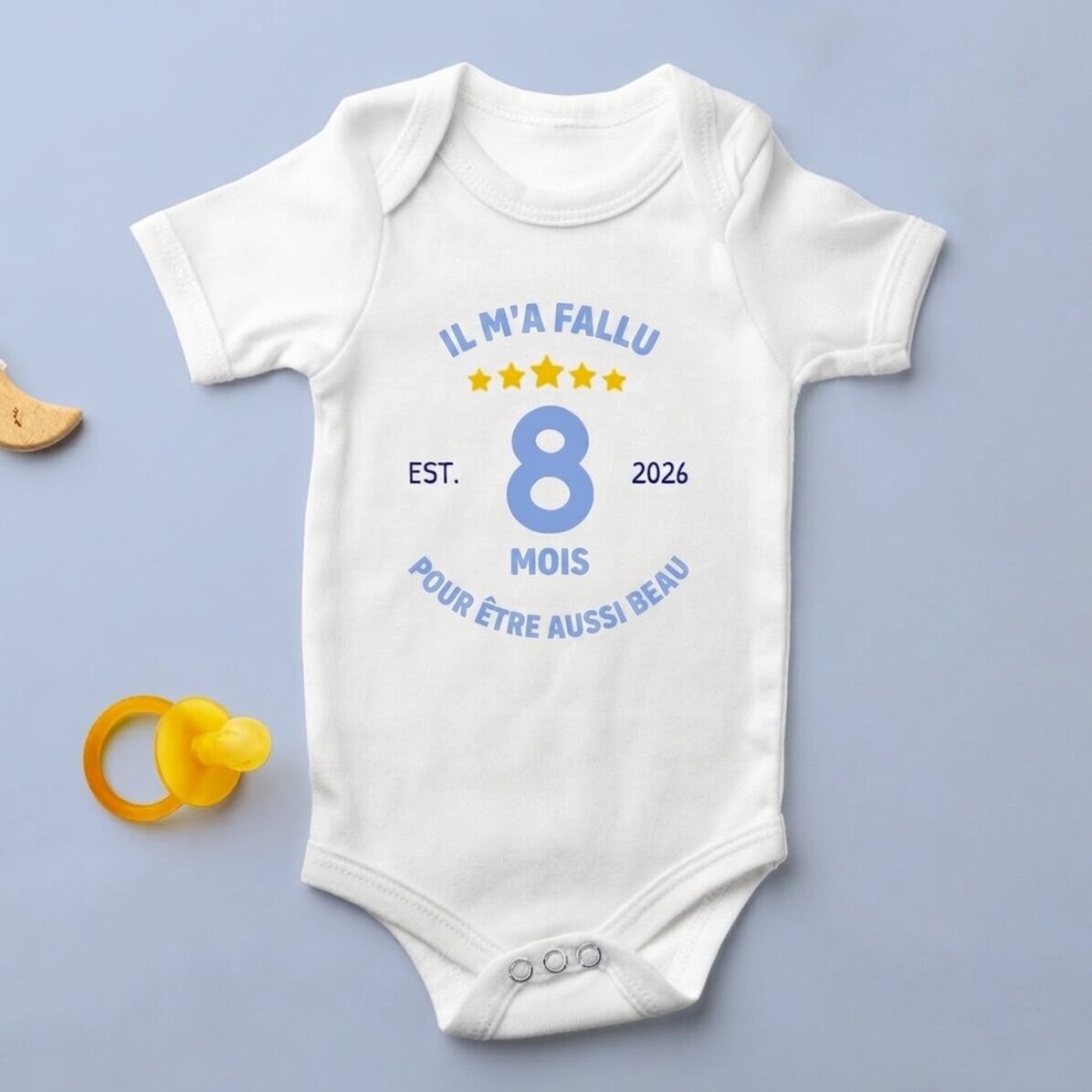 Body pour enfant personnalisé avec un texte - « J