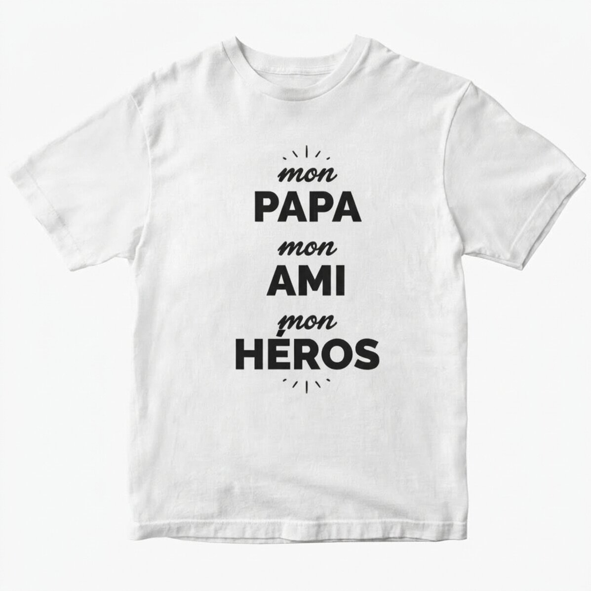 T-shirt en coton personnalisé avec un texte - My person