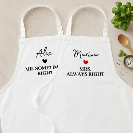 Ensembles personnalisés pour les couples - Mrs & Mr Right