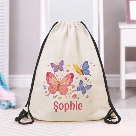 Sac à dos personnalisé avec prénom - Fluturasi