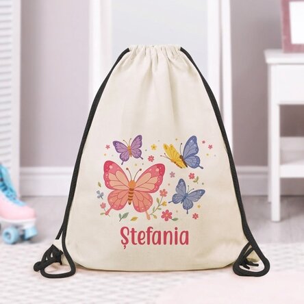Sac à dos personnalisé avec prénom - Fluturasi