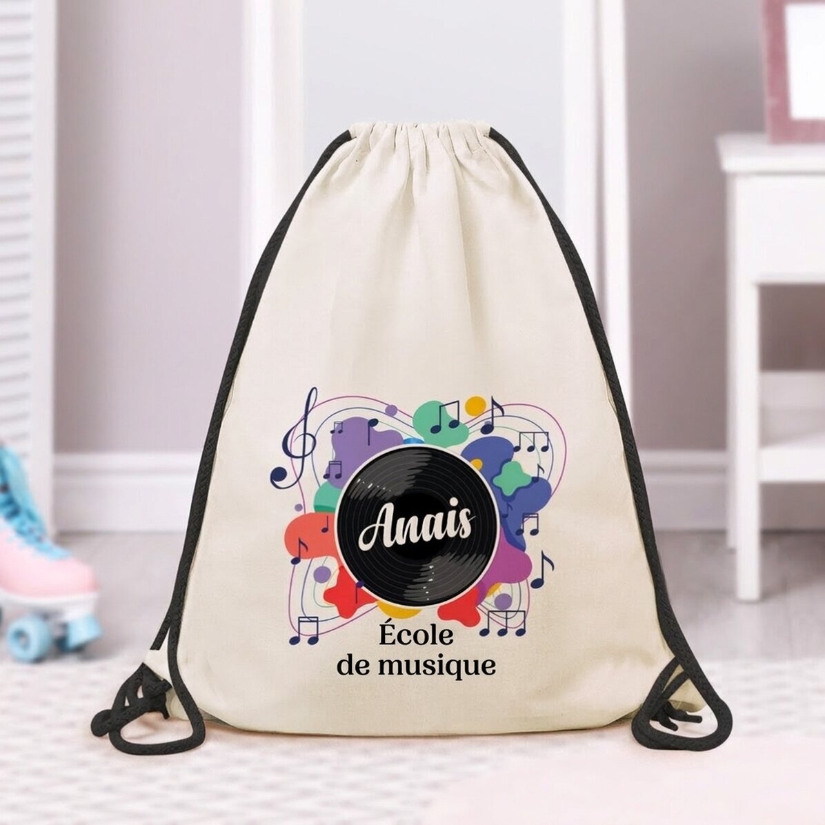 Sac à dos personnalisé avec inscription - Musique
