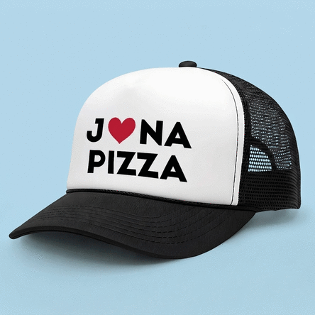 Casquette personnalisée avec message - I love...