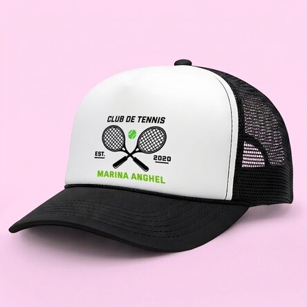 Casquette personnalisée avec message - Tenis