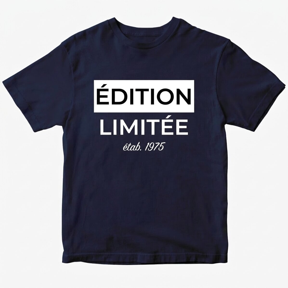 T-shirt personnalisé - ÉDITION LIMITÉE