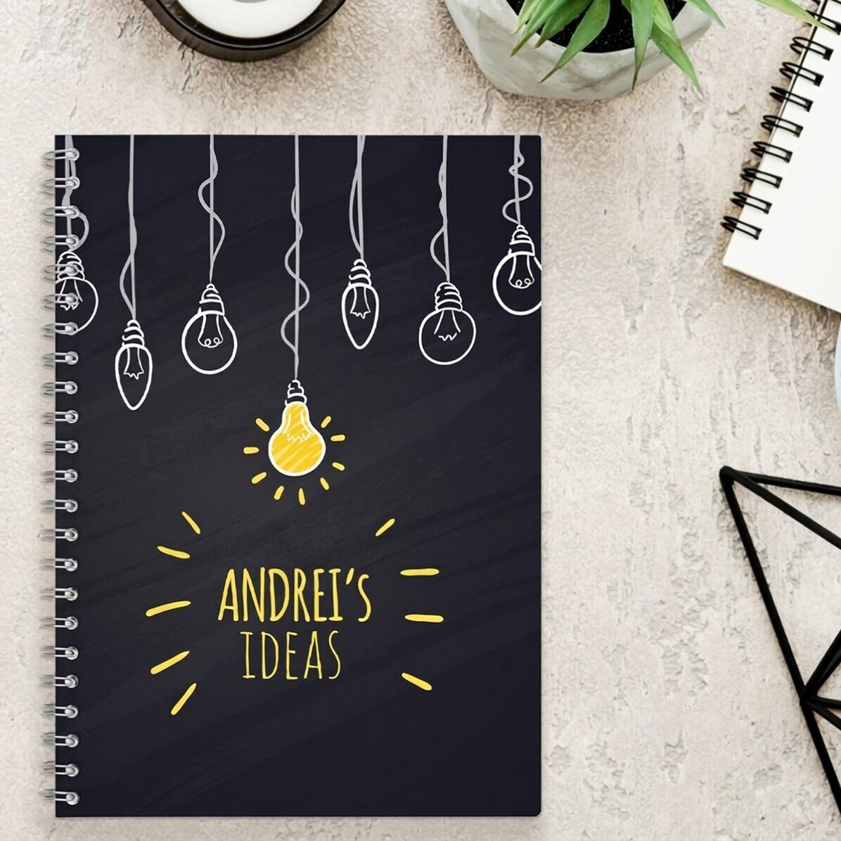 Carnet de notes personnalisé - Bright Ideas