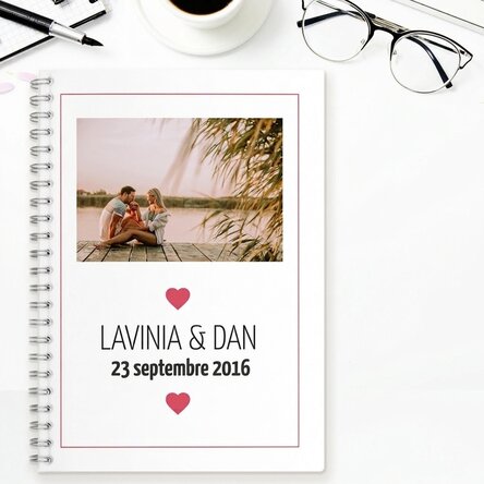 Carnet personnalisé - Love Story